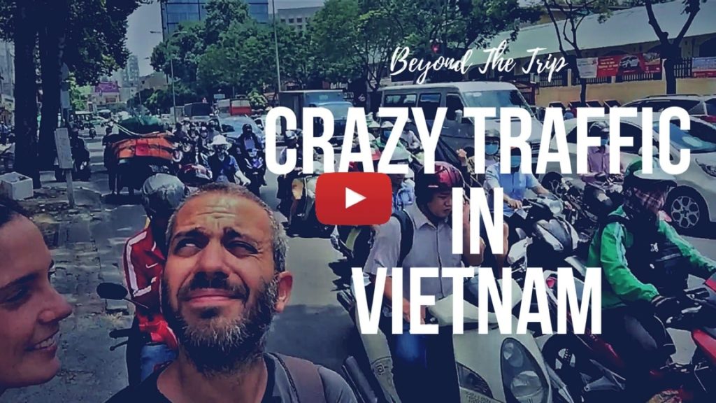 CRAZY - Crossing the street in Vietnam 