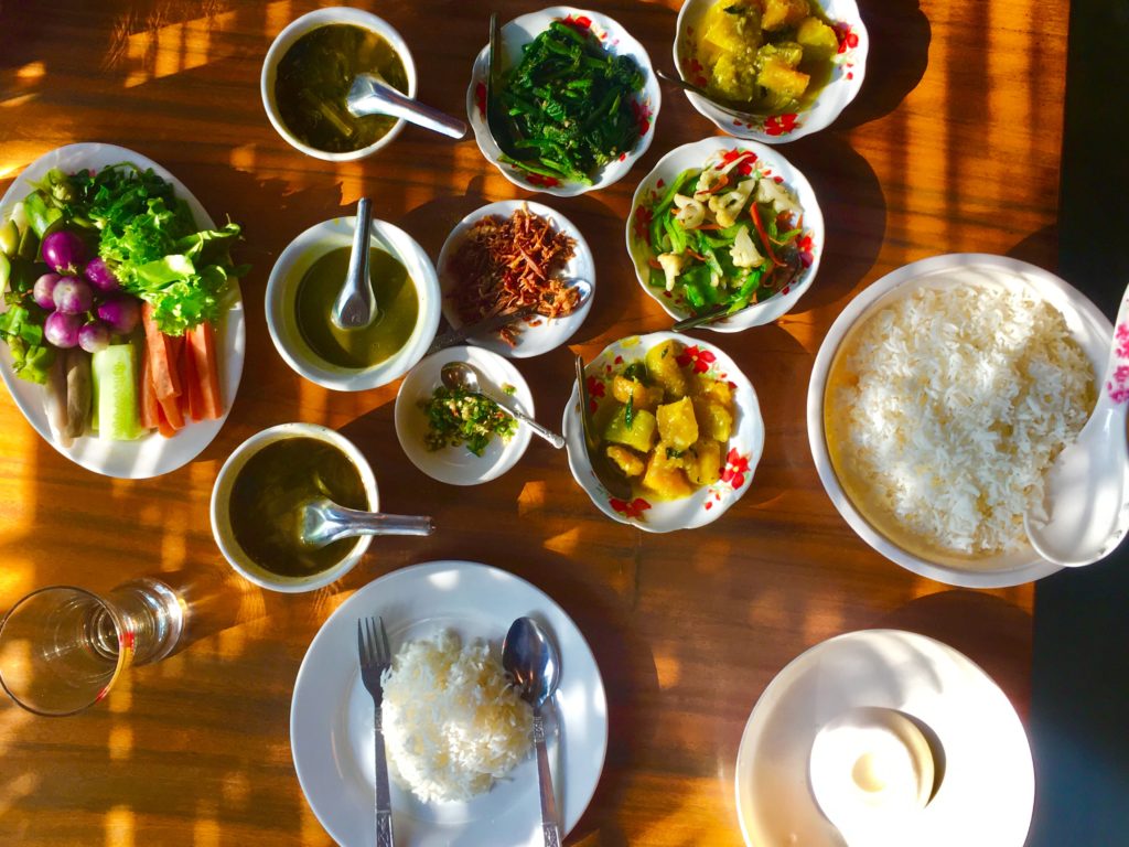 cibo in birmania