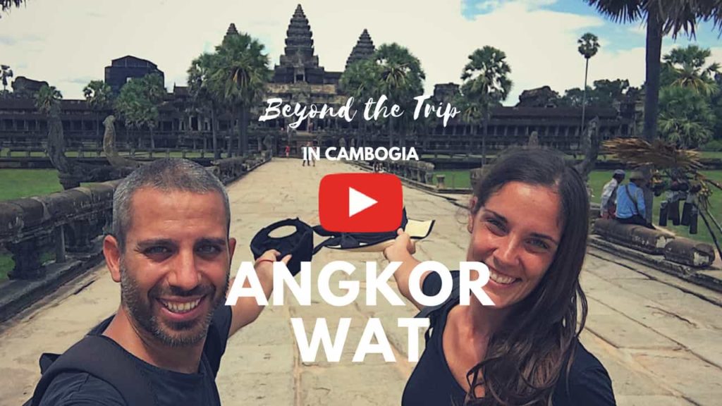 angkor wat in bicicletta