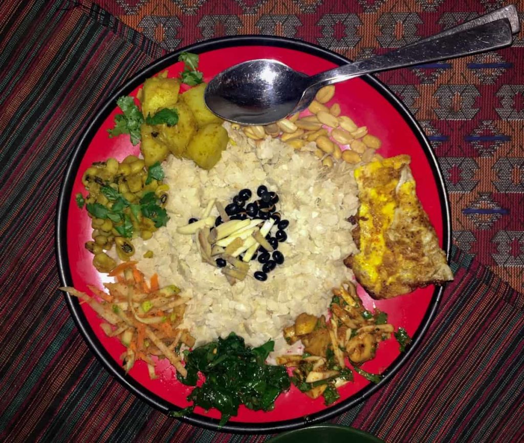 cucina nepalese khaja set